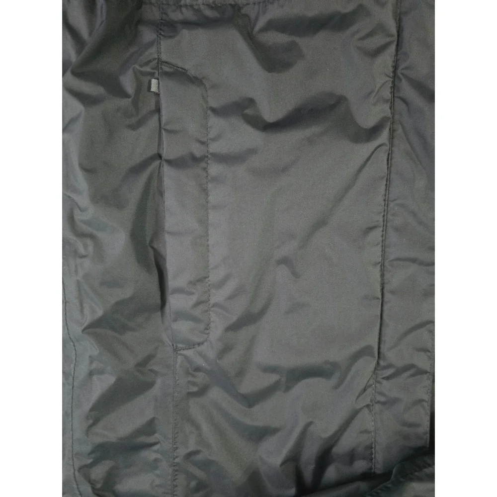 Columbia Omni-Tech Rain Jacket Black Hooded Waterproof Shell Boys Medium 10/12